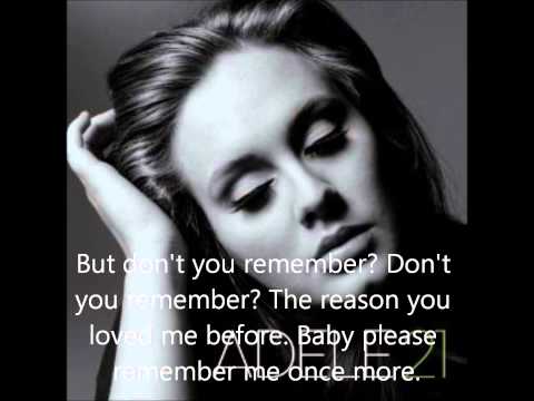 Adele - Don't you Remember mp3